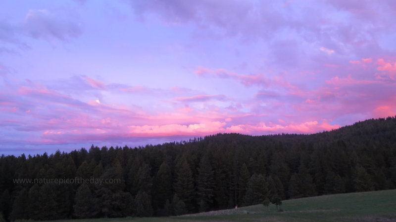 Beautiful sky colors