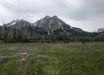 Sawtooth Mountains in Idaho