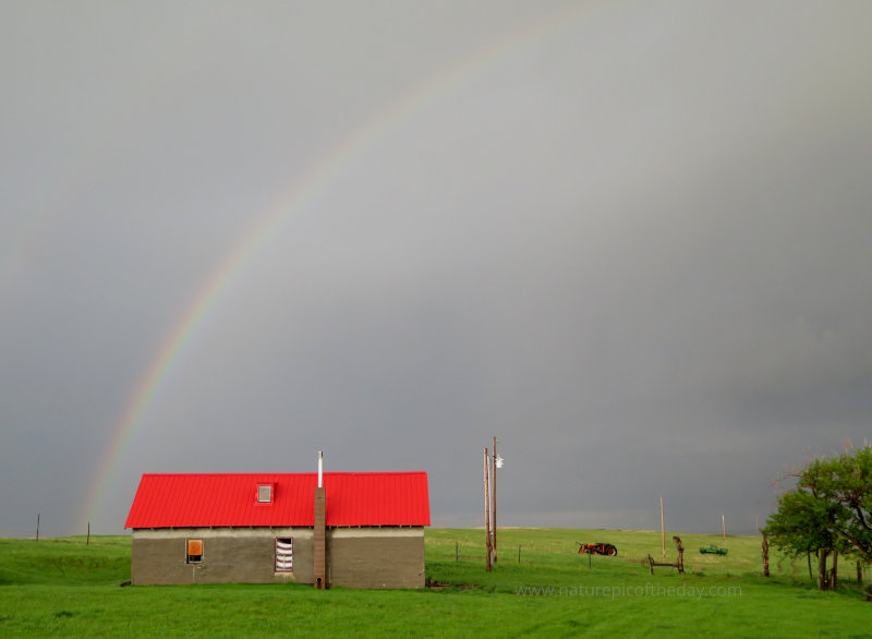 Rainbow in Montana