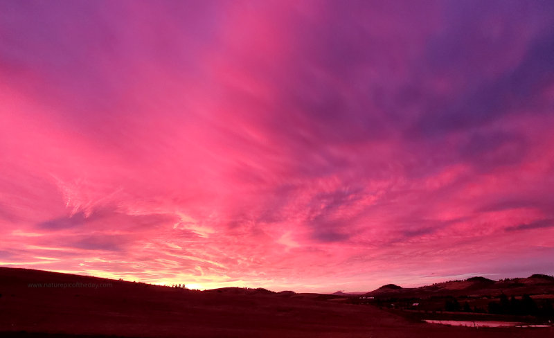 Winter Sky with No Snow