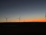 Windmills at Sunset