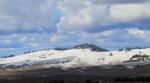 Snow covered hilltops 