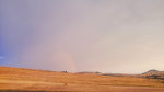 Rain shower over the Palouse