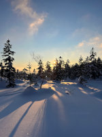 Snow skiing in Japan