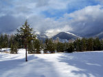 Blue Sky in a Montana Winter