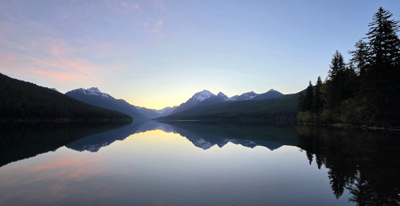 Bowman Lake in Montana