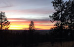 Sunset over Washington