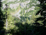 Mountain lake in Idaho