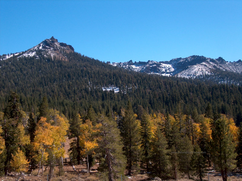 Sierra Nevada mountains in California