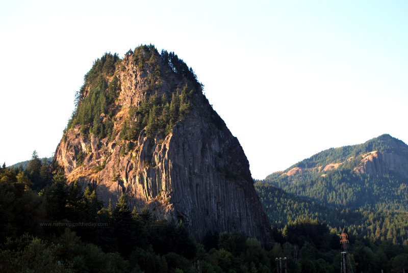 Beacon Rock on the Columbia River