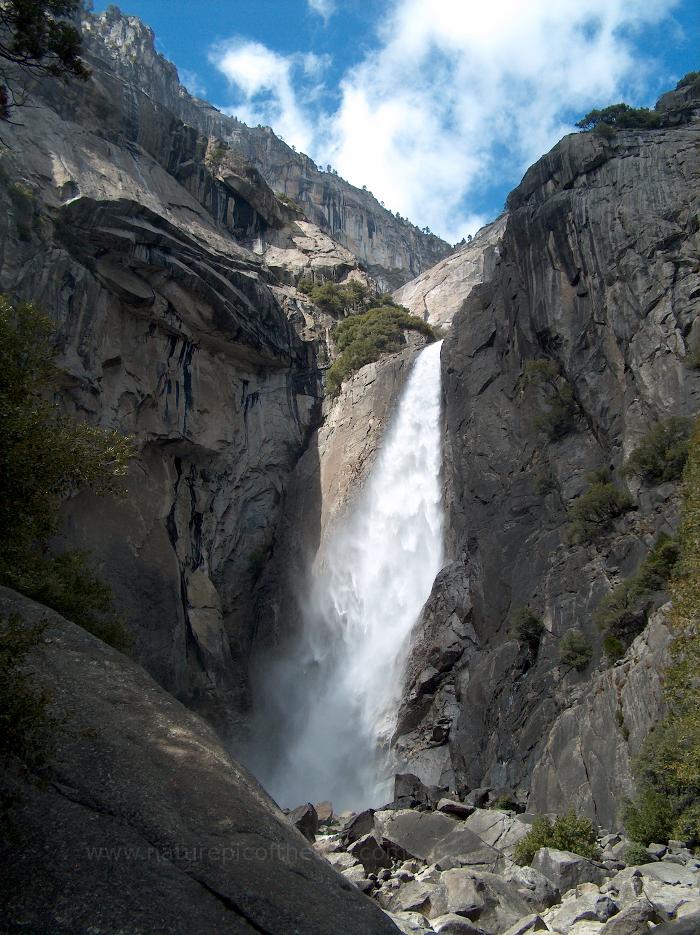 Yosemite National Park, Lower Yosemite Falls.