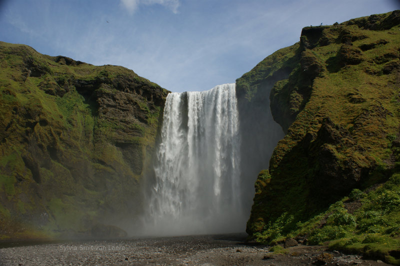Skogafoss, waterfall, Iceland.  