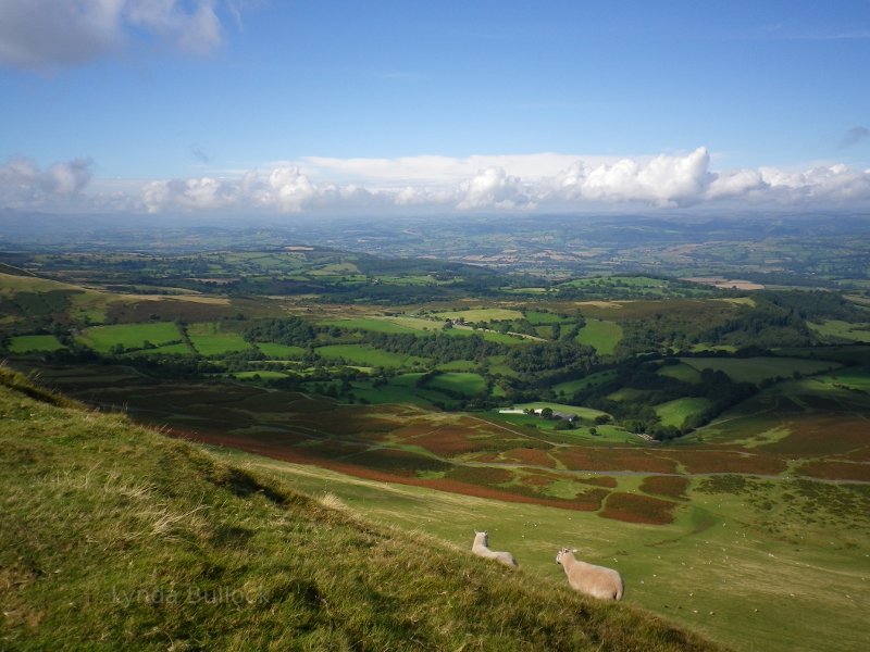 On the English/Welsh Border.