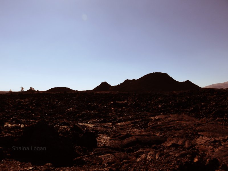 Craters of the moon lava flow