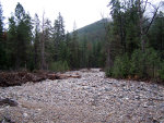 Dry Creek bed in Montana