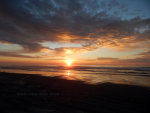 Sunrise over New Jersey Beach