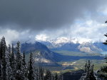 Top of the mountains near Banff