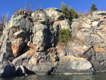 Rock Cliff on Lake Superior