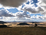 The skyline from Skyline Drive in Washington state.
