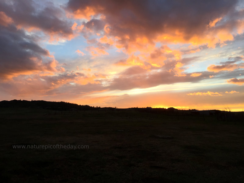 Sunset in Montana