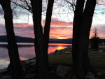 Sunset on Lake Couer D