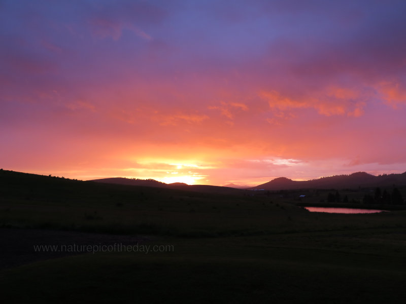 Sunset on the Palouse