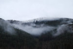 Fog on the mountains