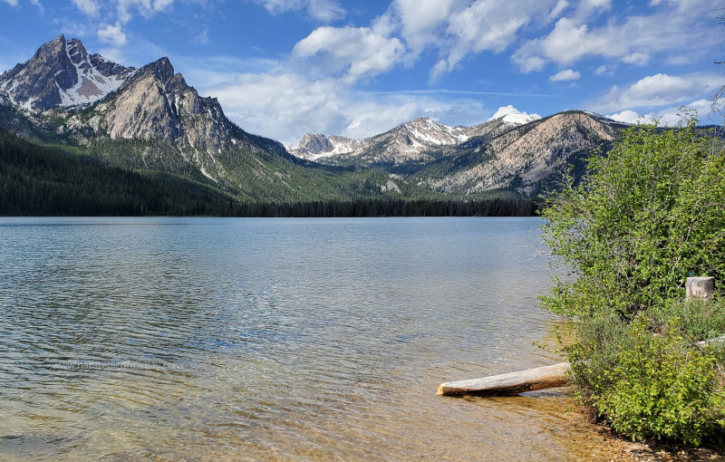 Sawtooth Mountains and Stanley Lake