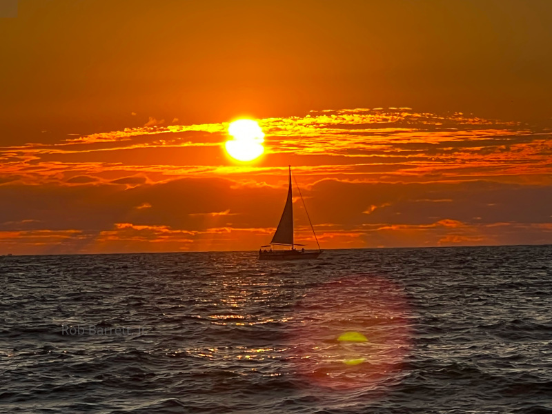 Sailing Into the Sunset