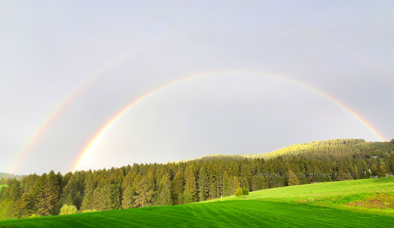Double Rainbow in Idaho