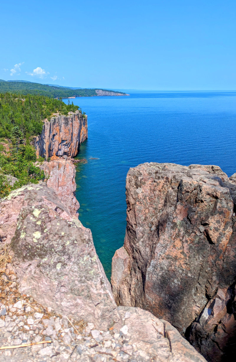 Palisade Head over Lake Superior