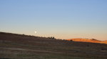 Setting moon