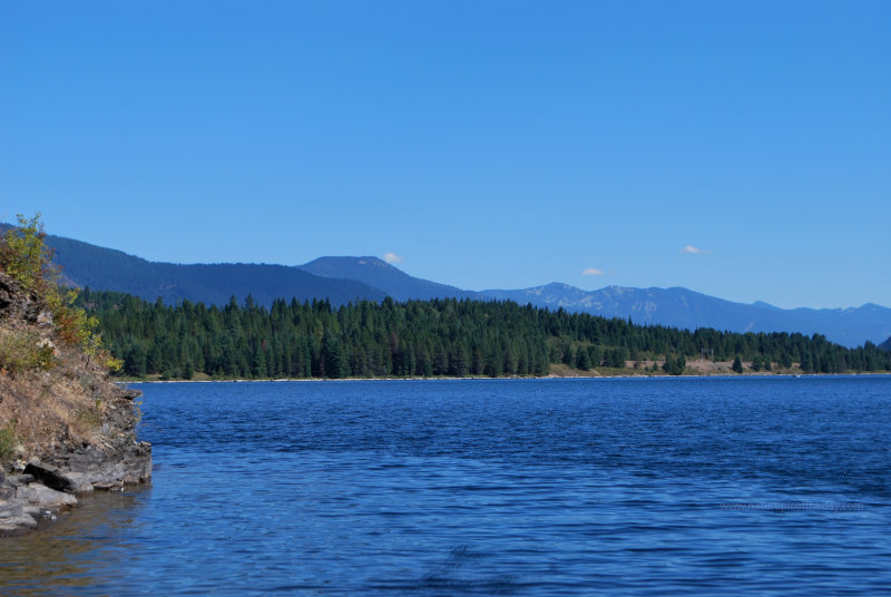 Blue sky and Blue water