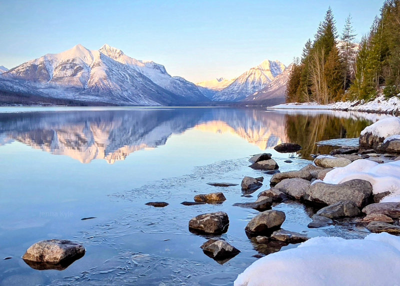 Lake McDonald in Montana